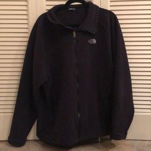 Men’s North Face Black Fleece Zip Up